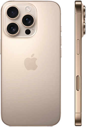 Смартфон Apple iPhone 16 Pro 128GB (пустынный титан) 2 sim