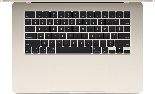 Ноутбук Apple MacBook Air 13 (M2, 2024) 16/256GB (MC7W4) US + гравировка (сияющая звезда)